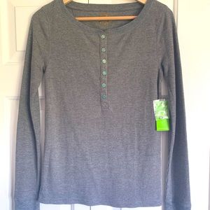 C Wonder Waffle Knit Henley